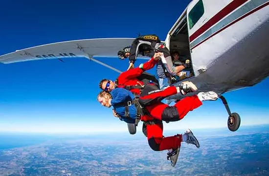 sky dive
